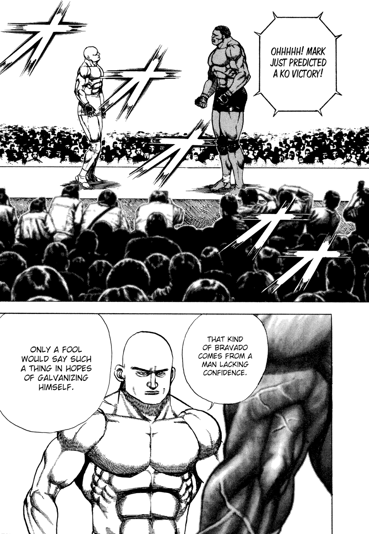 Koukou Tekkenden Tough Chapter 312 page 8 - Chapter 312: God in Critical Position