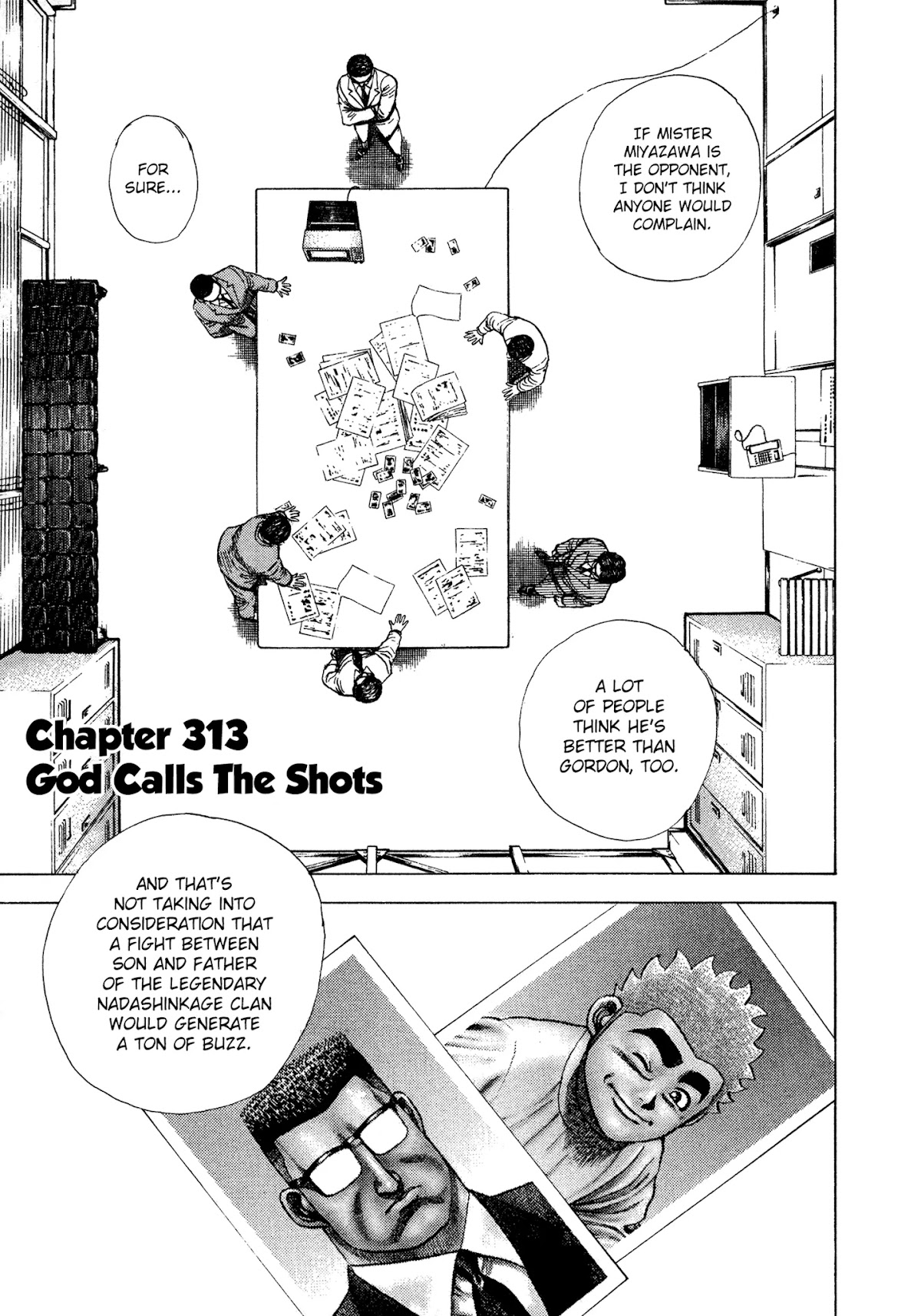 Koukou Tekkenden Tough Chapter 313 page 1 - Chapter 313: God Calls The Shots