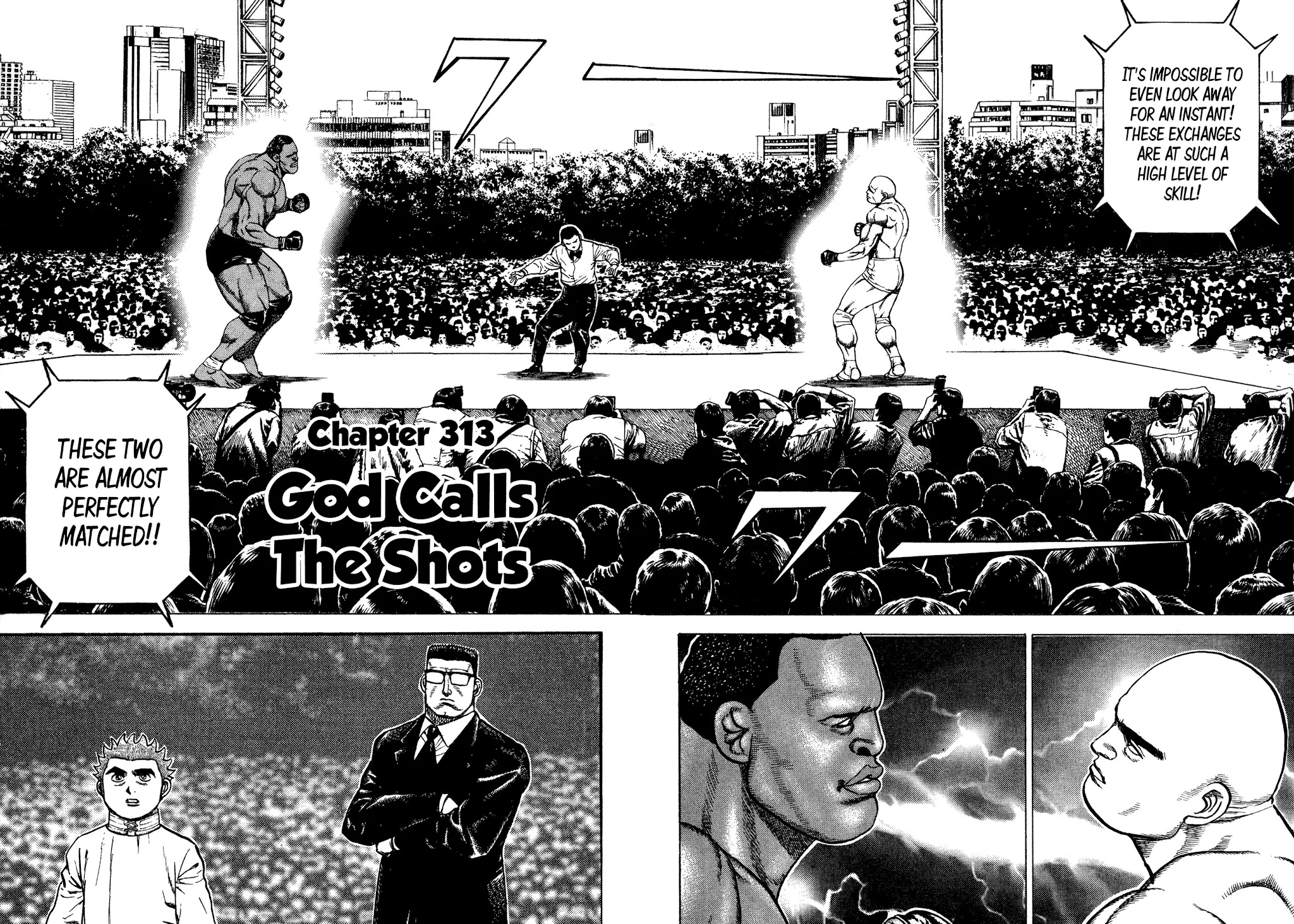 Koukou Tekkenden Tough Chapter 313 page 2 - Chapter 313: God Calls The Shots