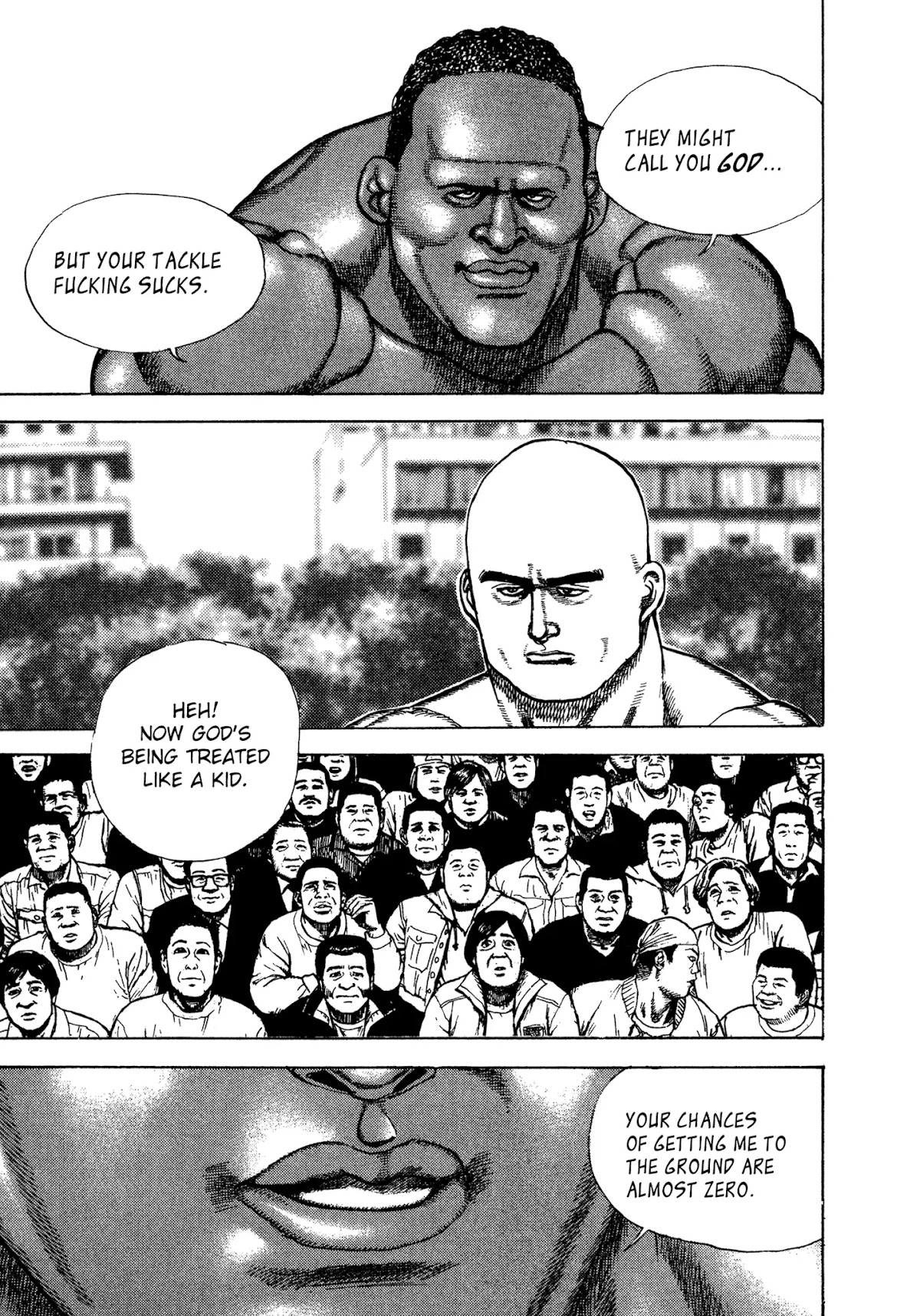 Koukou Tekkenden Tough Chapter 313 page 4 - Chapter 313: God Calls The Shots