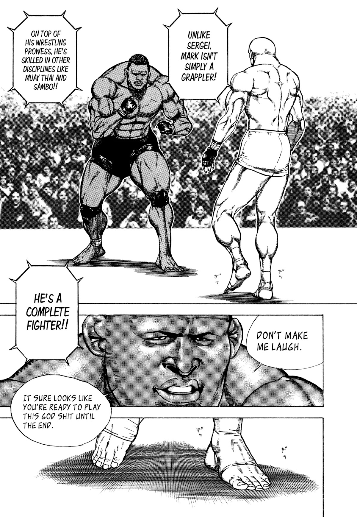 Koukou Tekkenden Tough Chapter 313 page 6 - Chapter 313: God Calls The Shots