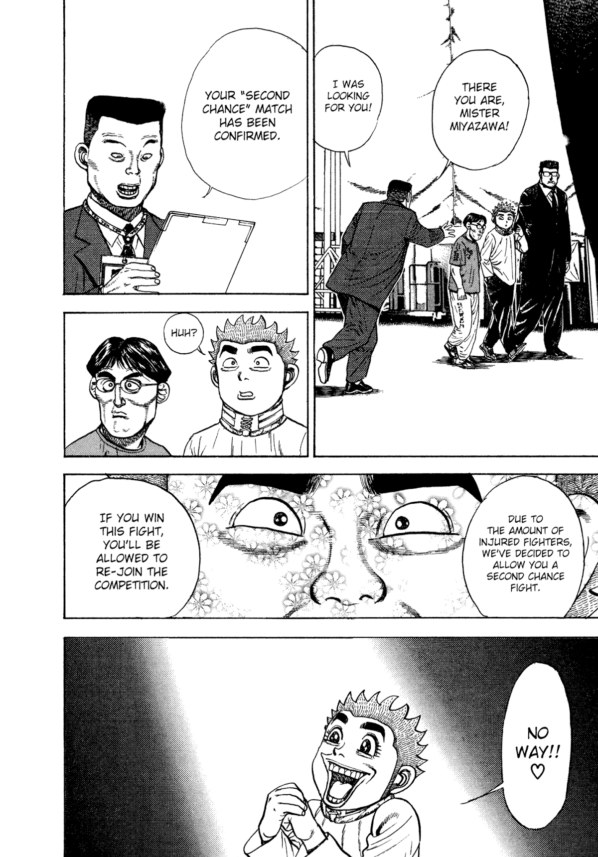 Koukou Tekkenden Tough Chapter 317 page 6 - Chapter 317: The Return of The Loser!?