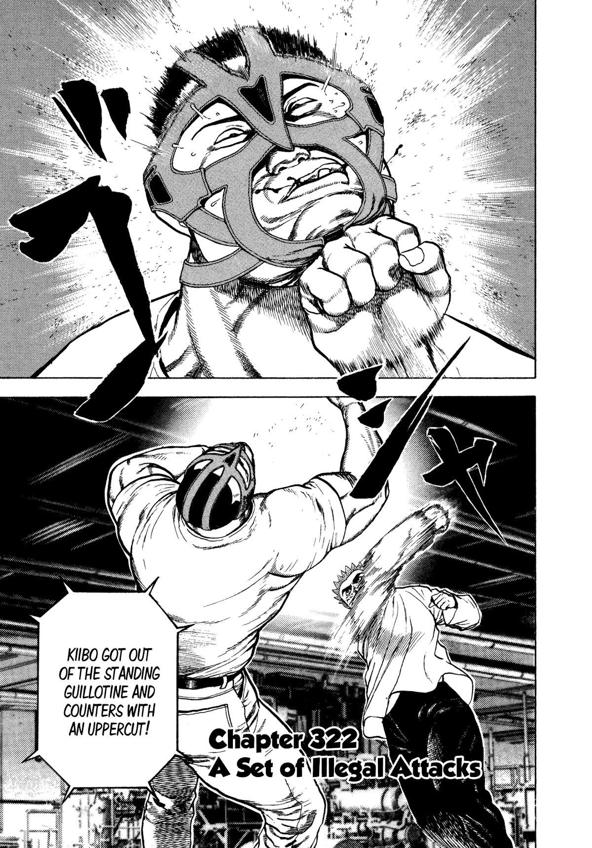 Koukou Tekkenden Tough Chapter 322 page 1 - Chapter 322: A Set of Illegal Attacks