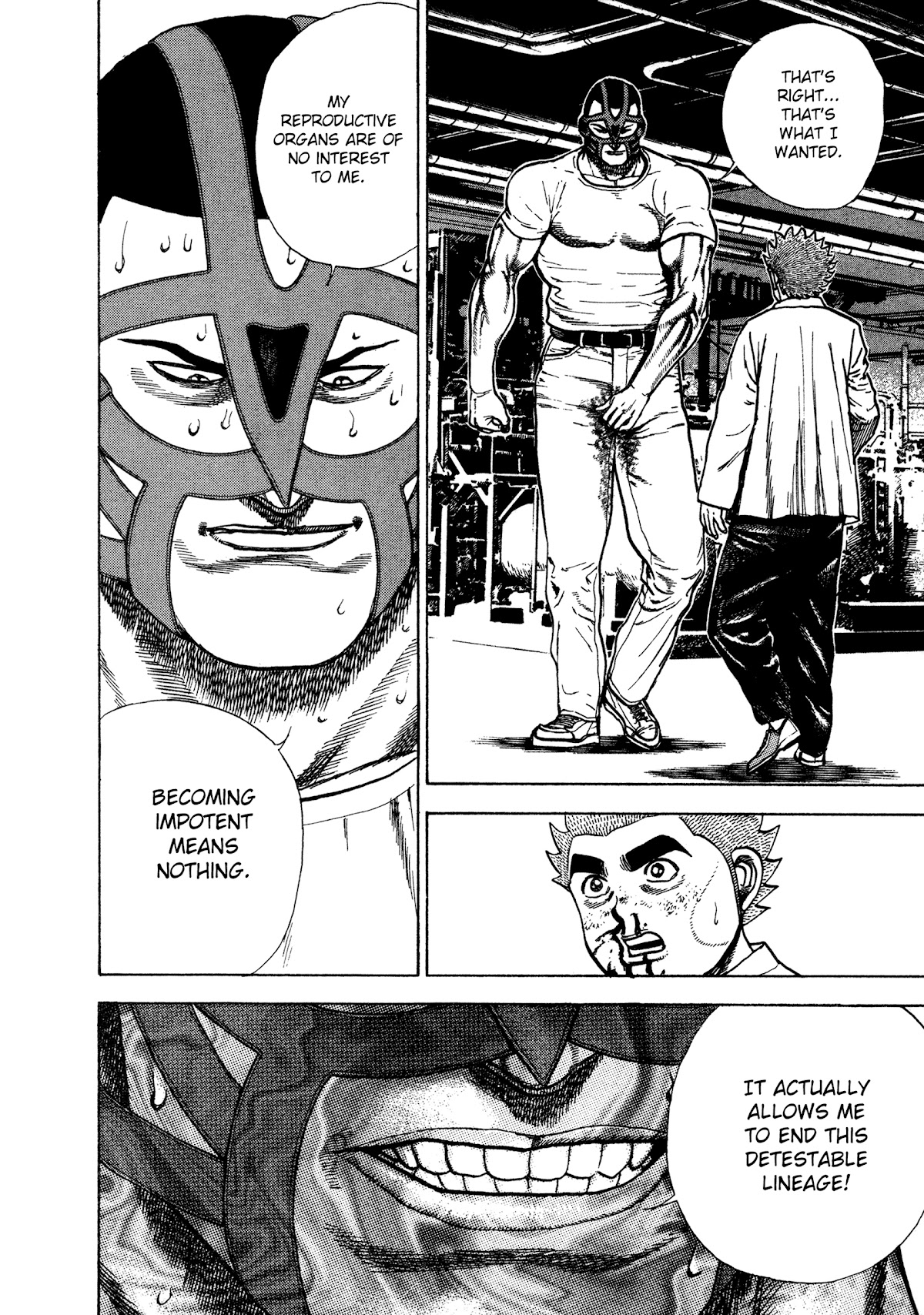 Koukou Tekkenden Tough Chapter 322 page 10 - Chapter 322: A Set of Illegal Attacks