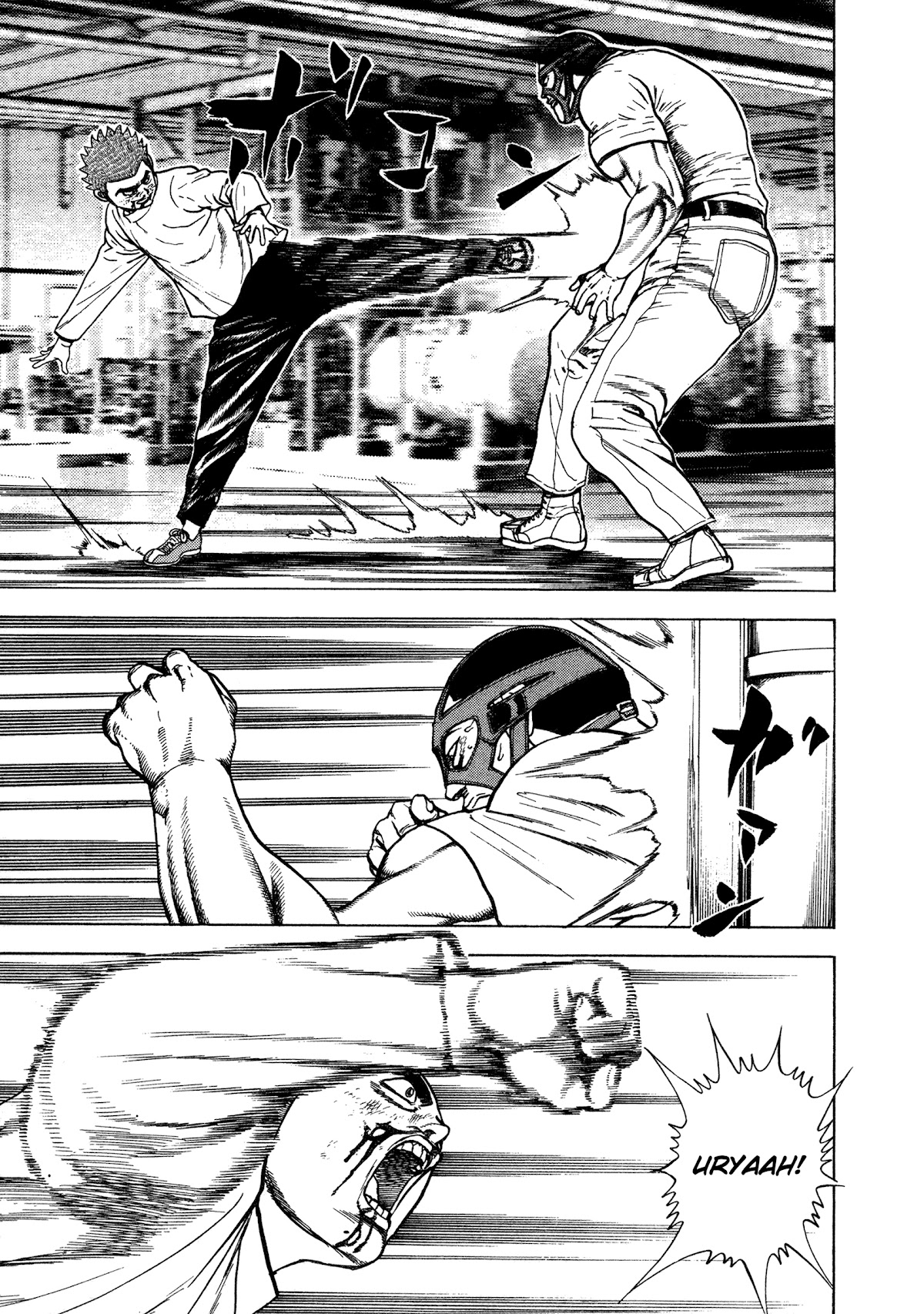 Koukou Tekkenden Tough Chapter 322 page 13 - Chapter 322: A Set of Illegal Attacks