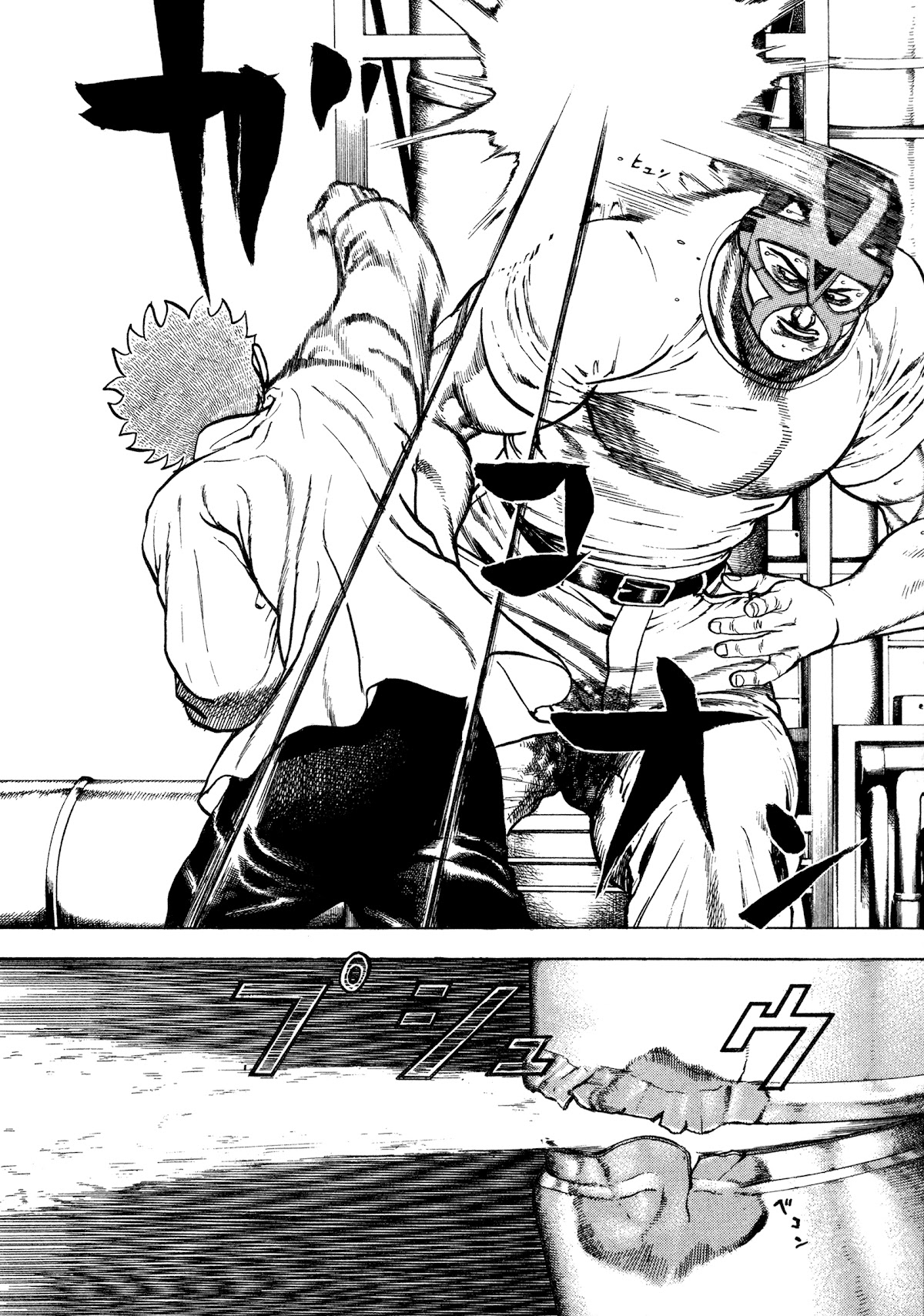 Koukou Tekkenden Tough Chapter 322 page 14 - Chapter 322: A Set of Illegal Attacks