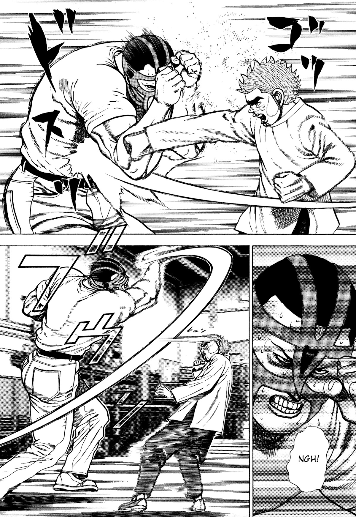Koukou Tekkenden Tough Chapter 322 page 4 - Chapter 322: A Set of Illegal Attacks