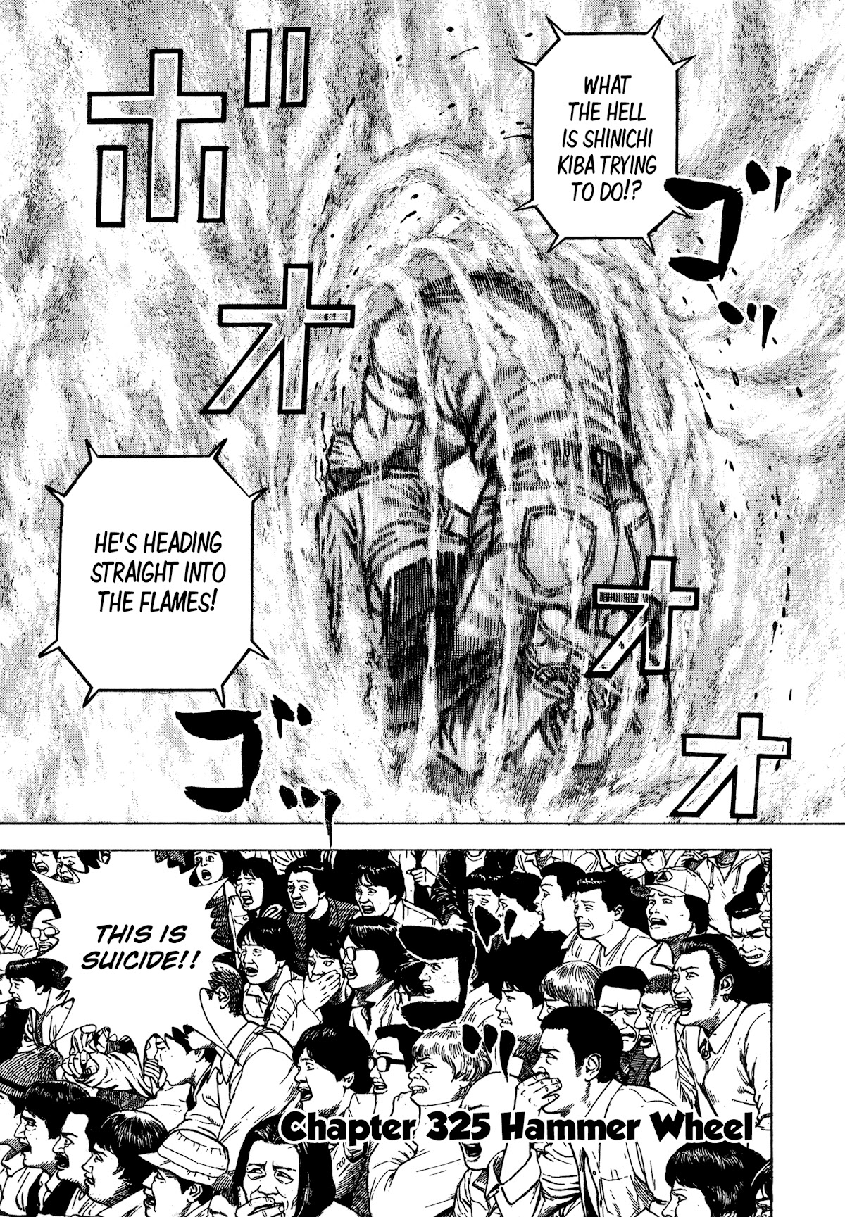 Koukou Tekkenden Tough Chapter 325 page 1 - Chapter 325: Hammer Wheel