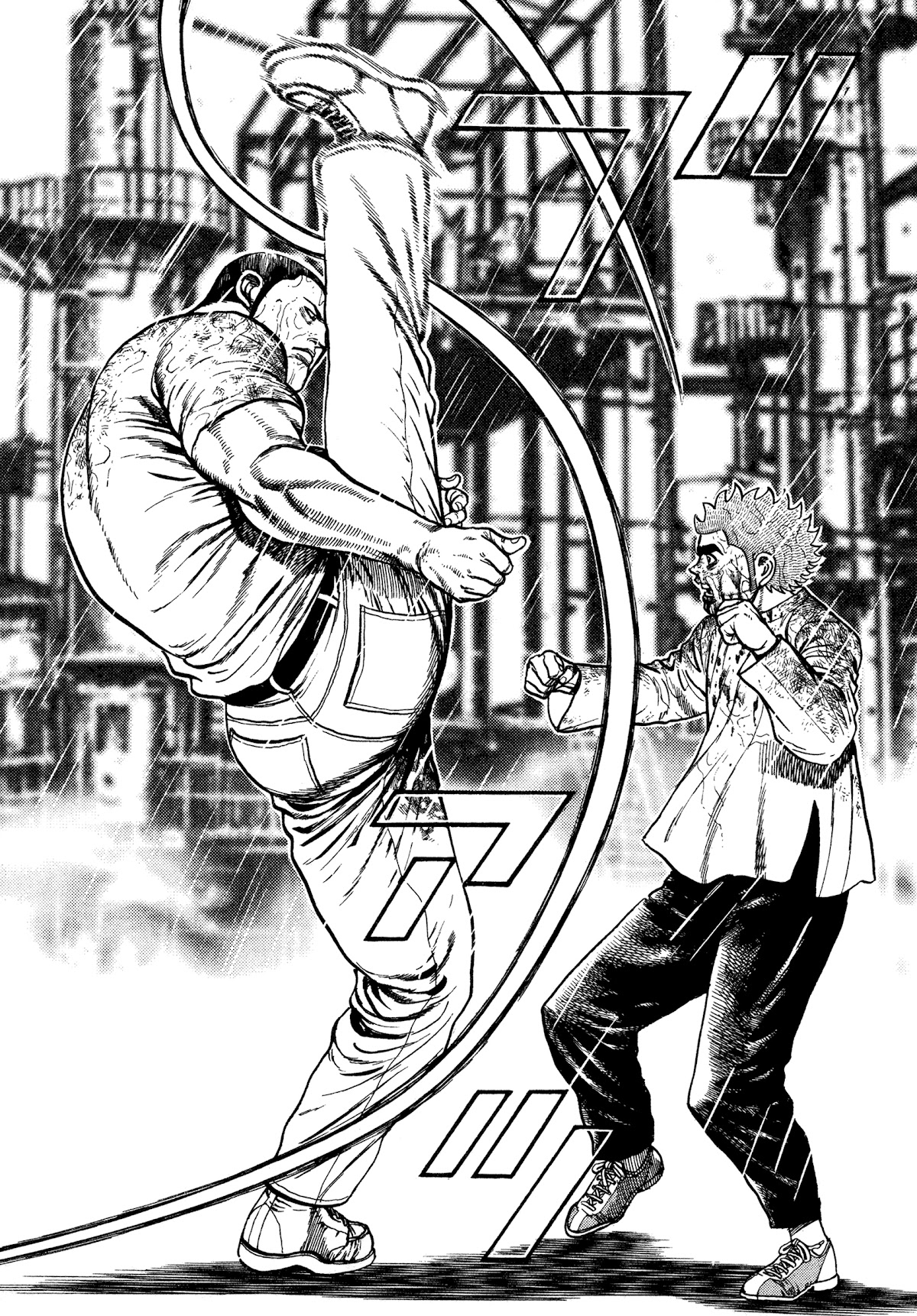 Koukou Tekkenden Tough Chapter 325 page 14 - Chapter 325: Hammer Wheel