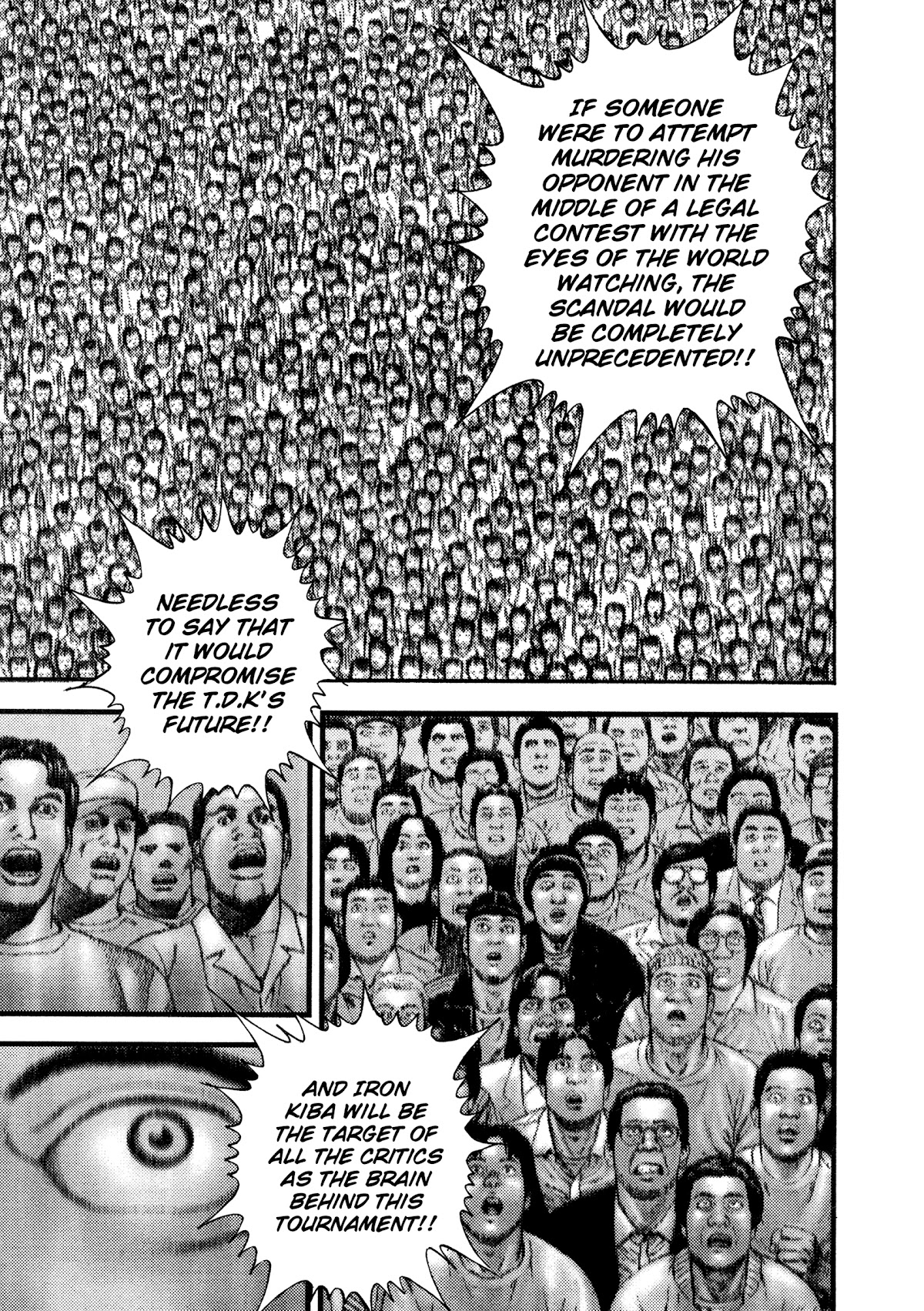 Koukou Tekkenden Tough Chapter 326 page 13 - Chapter 326: Destruction of the T.D.K