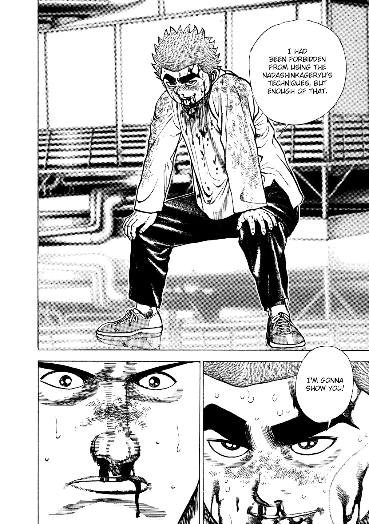 Koukou Tekkenden Tough Chapter 327 page 17 - Chapter 327: Rule Breaking