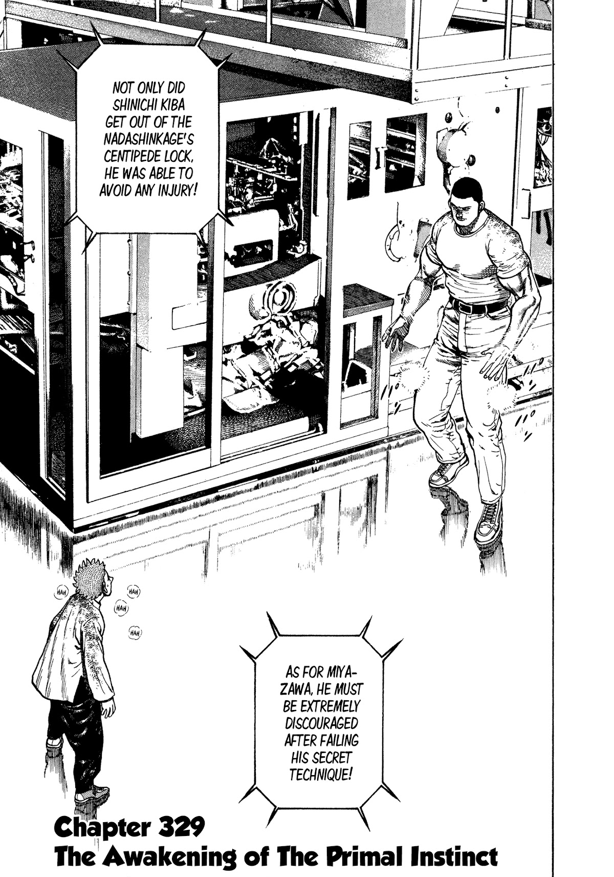 Koukou Tekkenden Tough Chapter 329 page 1 - Chapter 329: The Awakening of The Primal Instinct