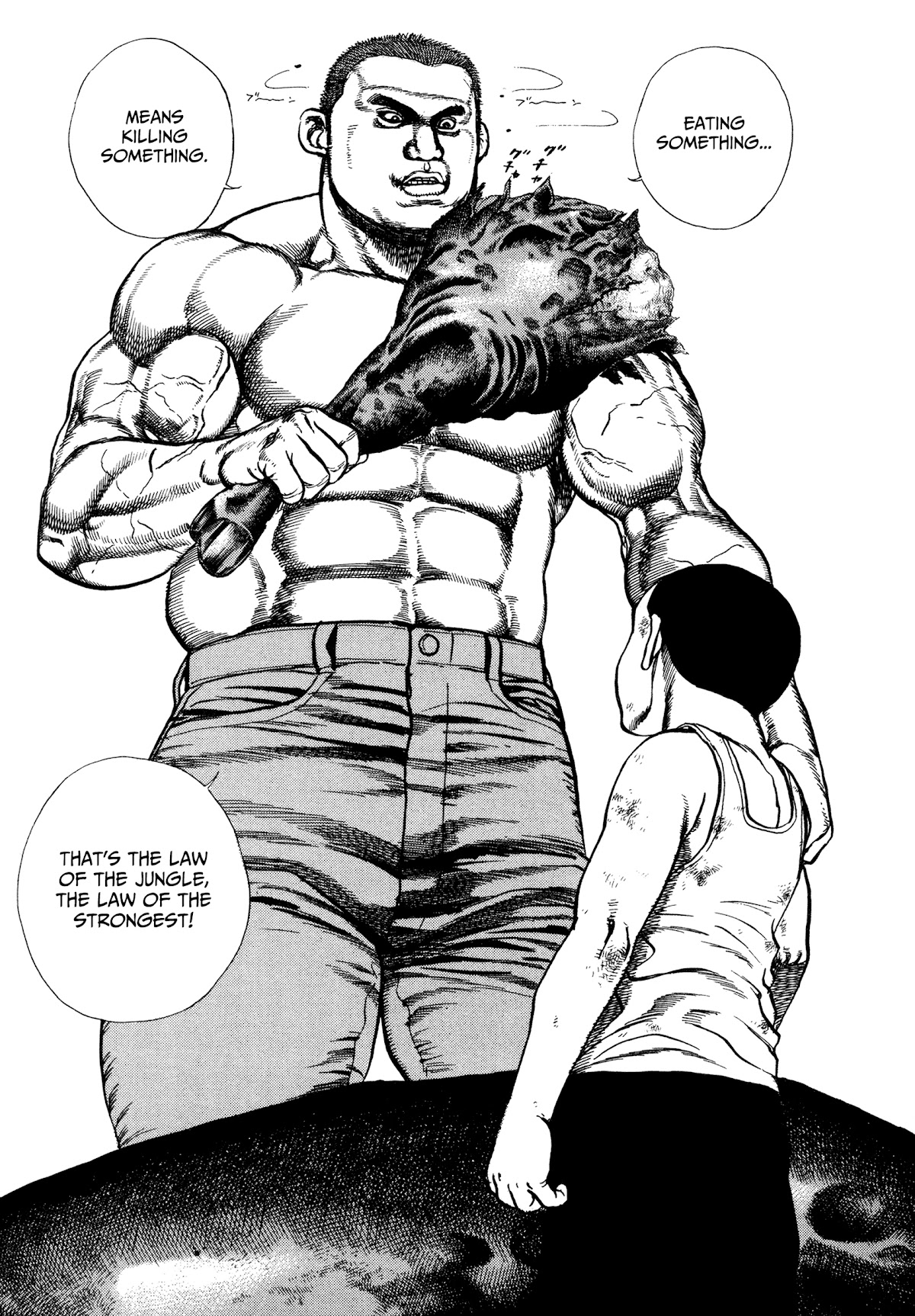 Koukou Tekkenden Tough Chapter 329 page 6 - Chapter 329: The Awakening of The Primal Instinct