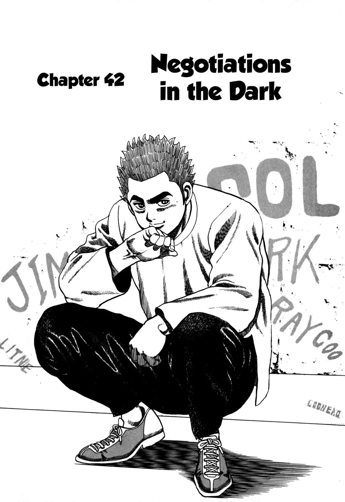 Koukou Tekkenden Tough Chapter 42 page 1 - Chapter 42: Negotiations in the Dark