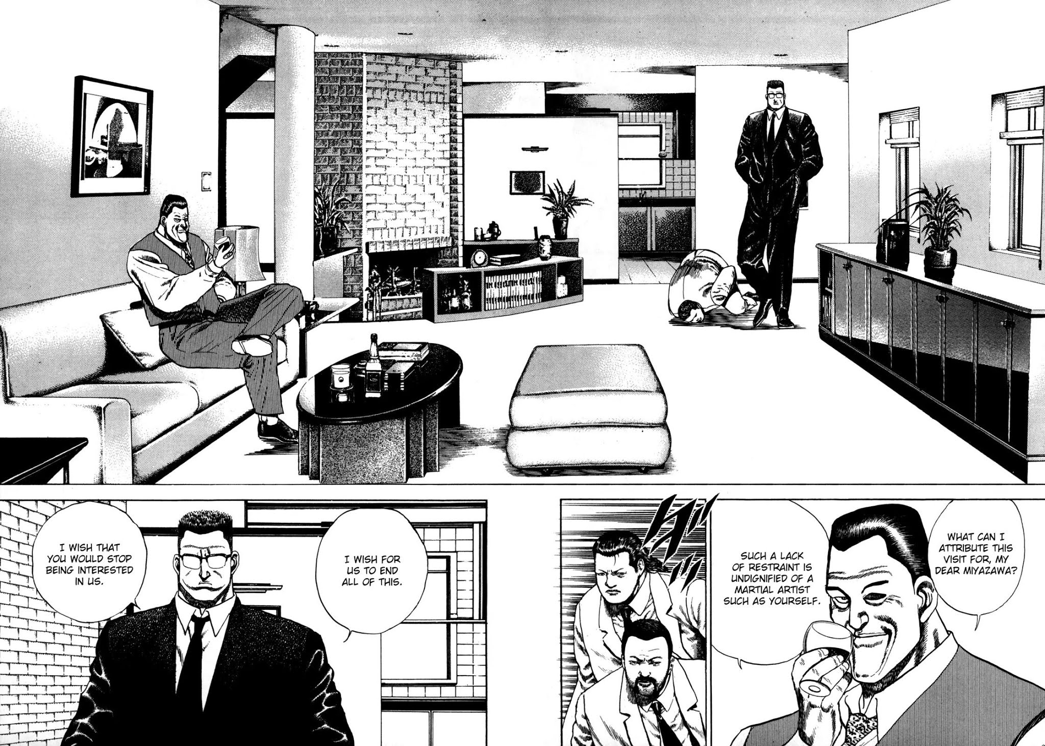 Koukou Tekkenden Tough Chapter 42 page 14 - Chapter 42: Negotiations in the Dark