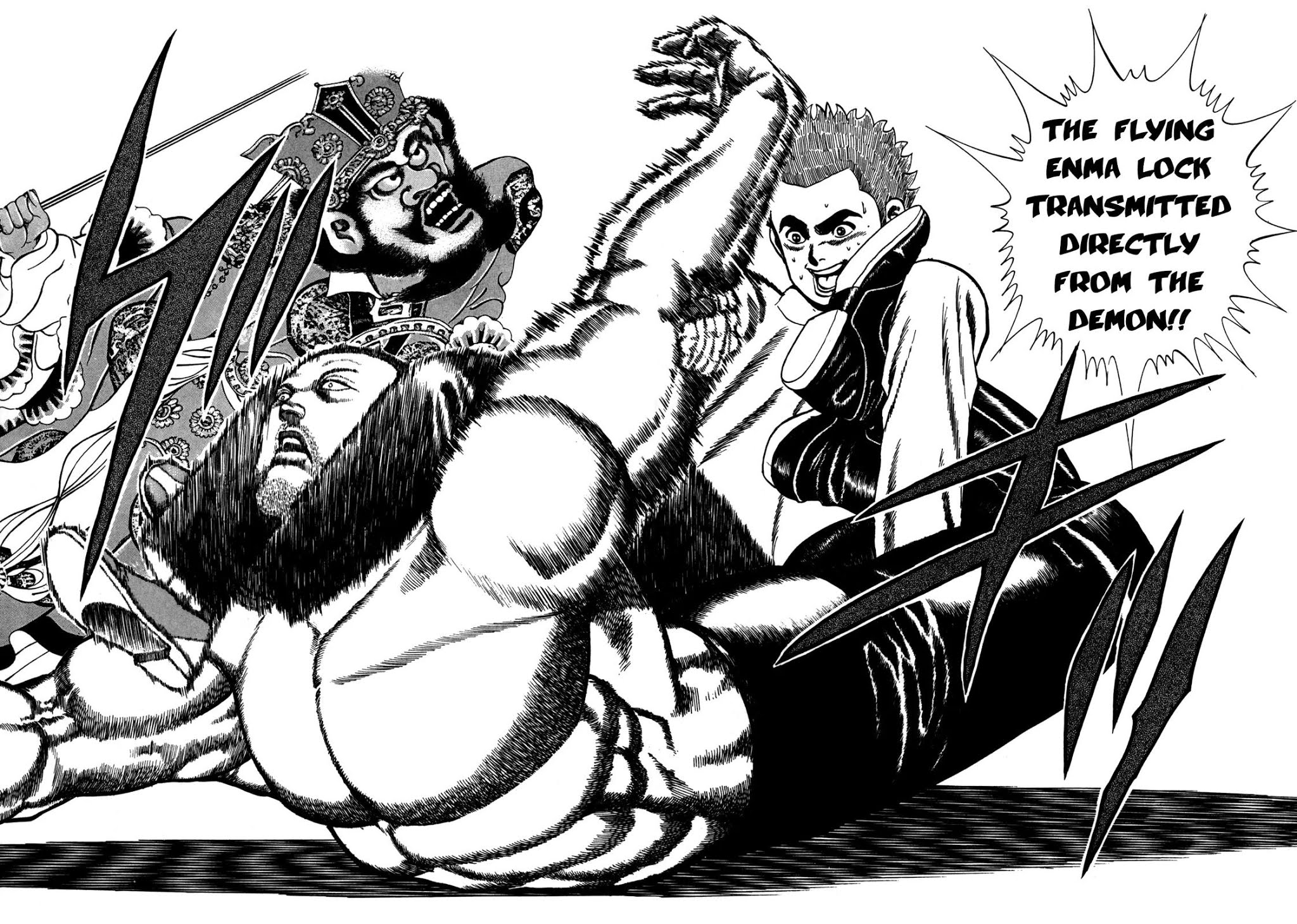 Koukou Tekkenden Tough Chapter 46 page 17 - Chapter 46: The Flying Enma Lock