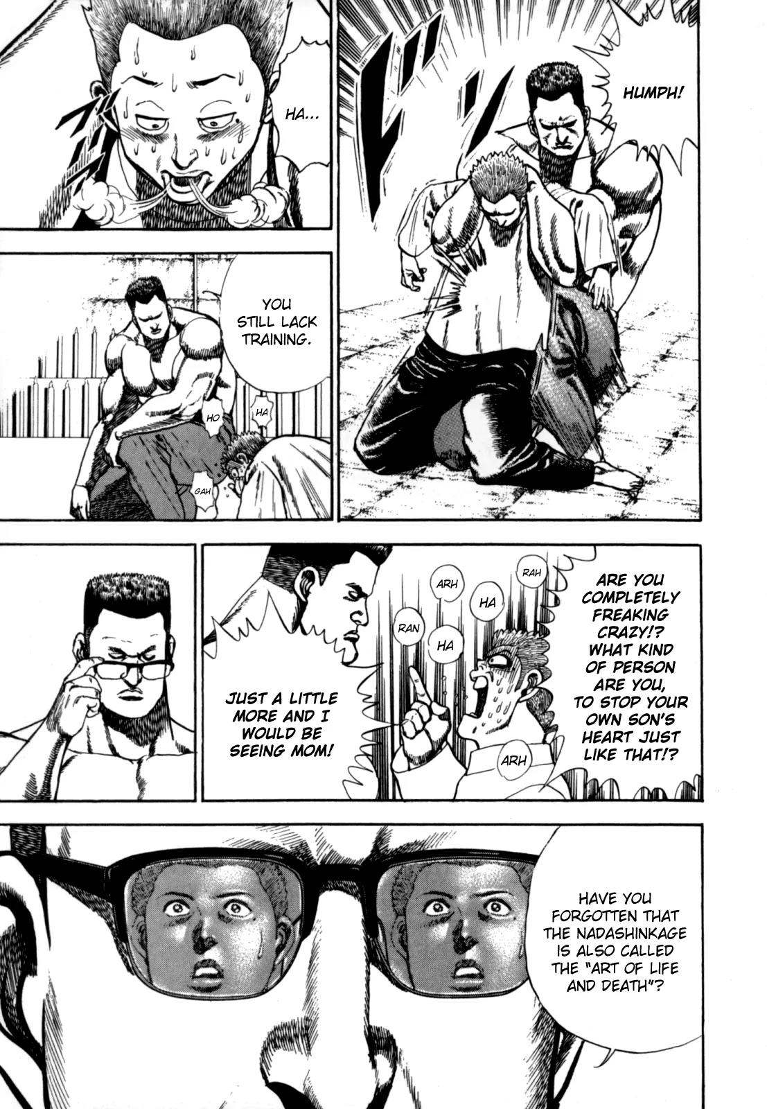 Koukou Tekkenden Tough Chapter 6 page 17 - Chapter 6: The School of Nadashinkage, the Art of Life and Death