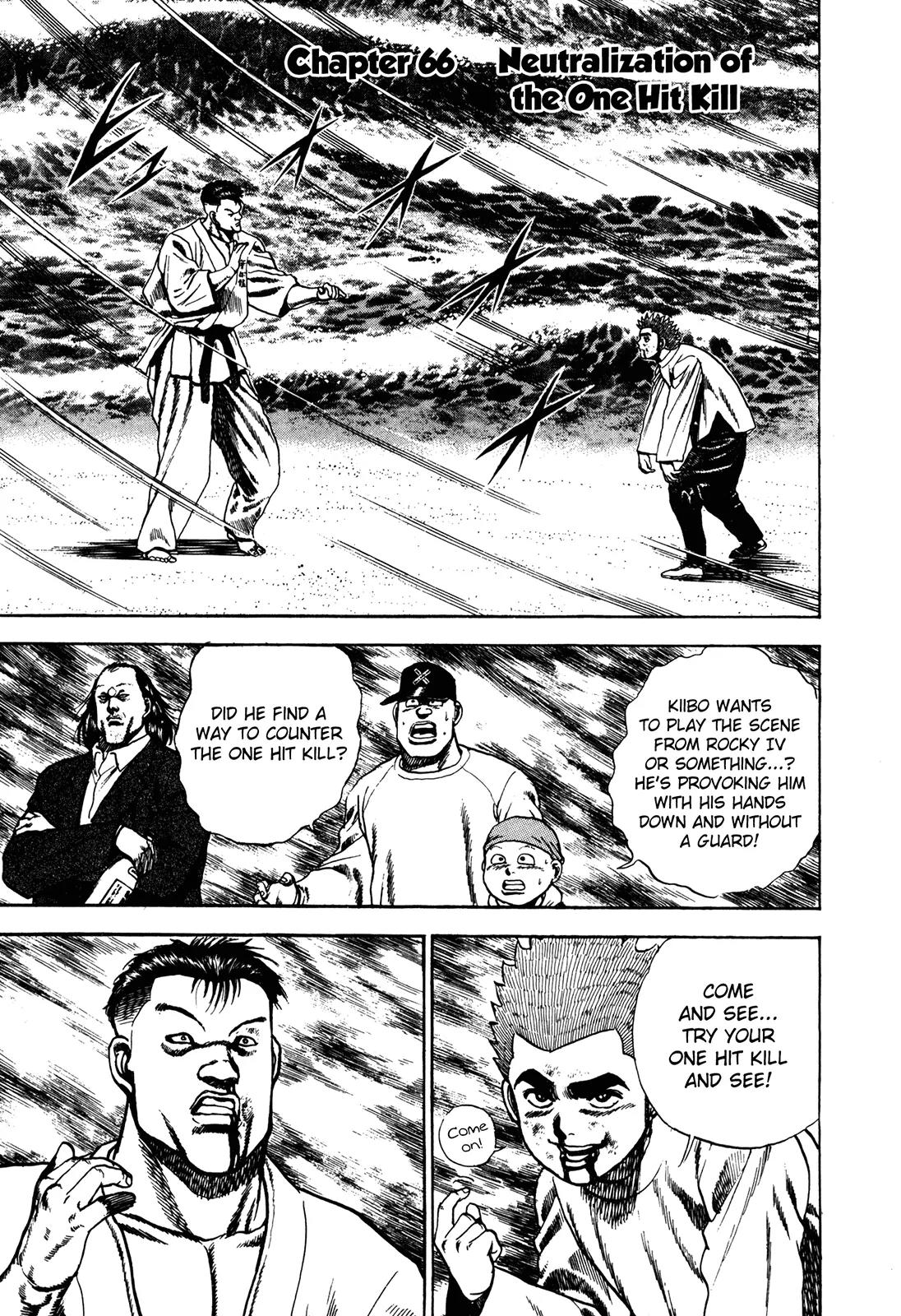 Koukou Tekkenden Tough Chapter 66 page 1 - Chapter 66: Neutralization of the One Hit Kill