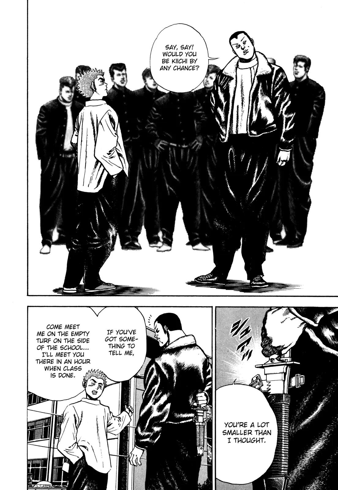 Koukou Tekkenden Tough Chapter 72 page 14 - Chapter 72: The "Man-Eating Tiger"