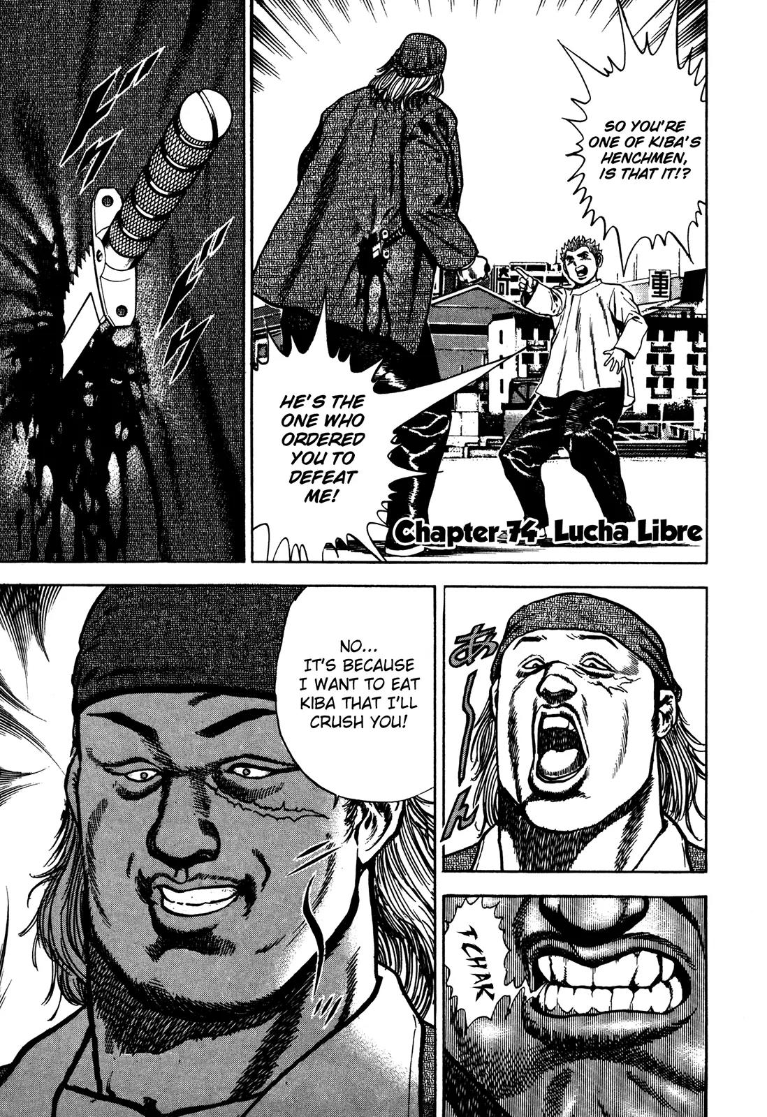 Koukou Tekkenden Tough Chapter 74 page 1 - Chapter 74: Lucha Libre