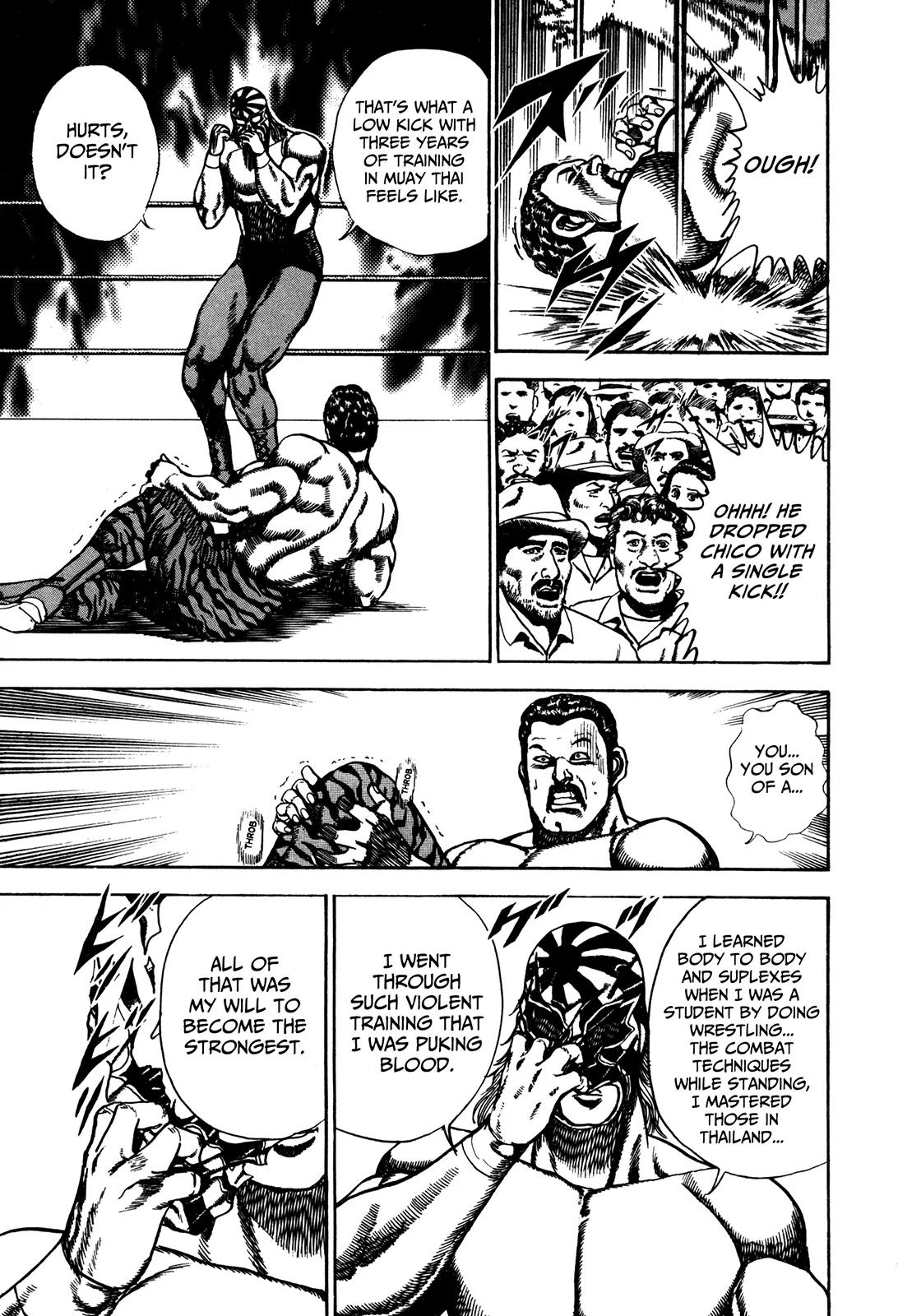 Koukou Tekkenden Tough Chapter 74 page 8 - Chapter 74: Lucha Libre