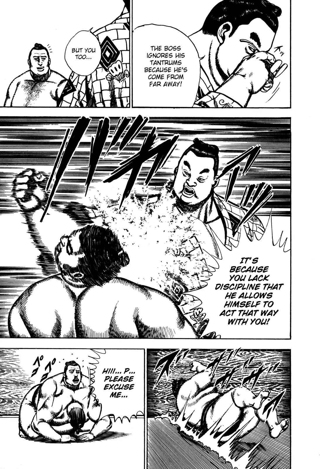 Koukou Tekkenden Tough Chapter 80 page 13 - Chapter 80: A Series of Exploding Palms!