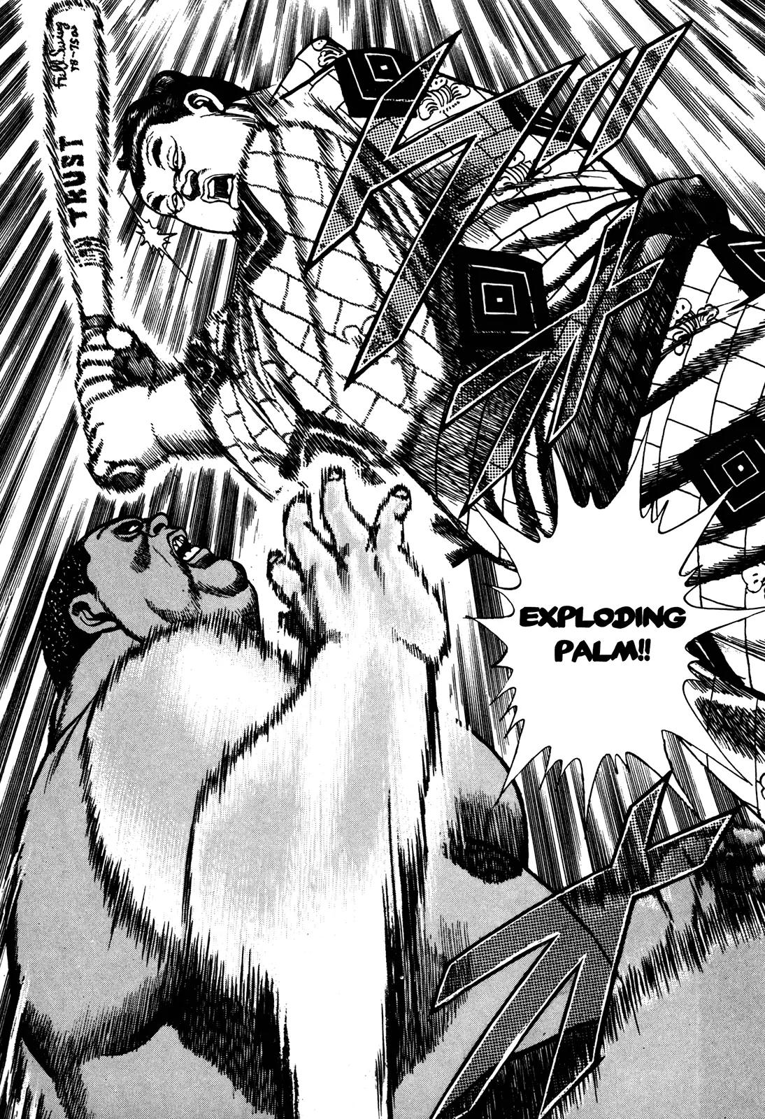 Koukou Tekkenden Tough Chapter 80 page 15 - Chapter 80: A Series of Exploding Palms!