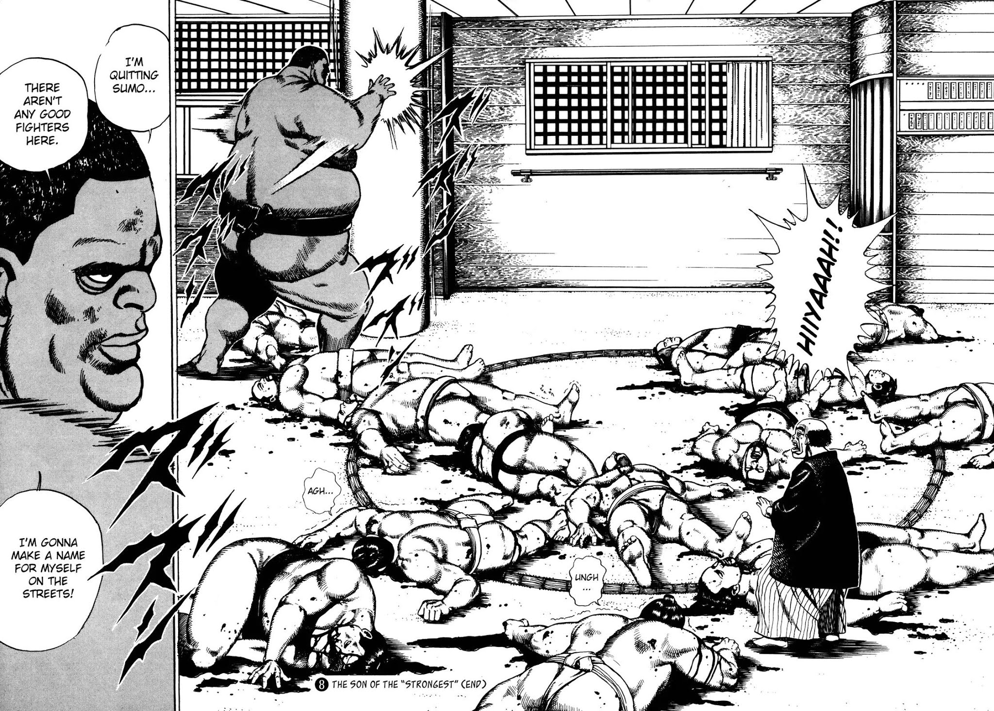 Koukou Tekkenden Tough Chapter 80 page 18 - Chapter 80: A Series of Exploding Palms!