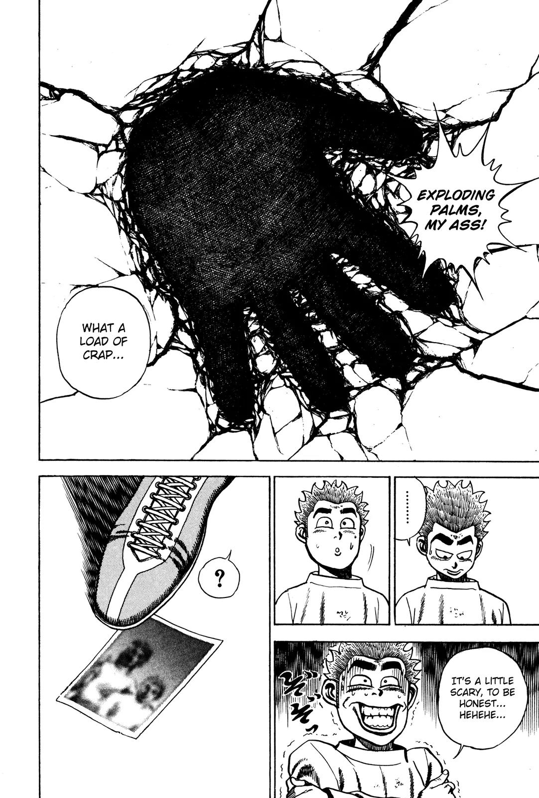 Koukou Tekkenden Tough Chapter 80 page 8 - Chapter 80: A Series of Exploding Palms!
