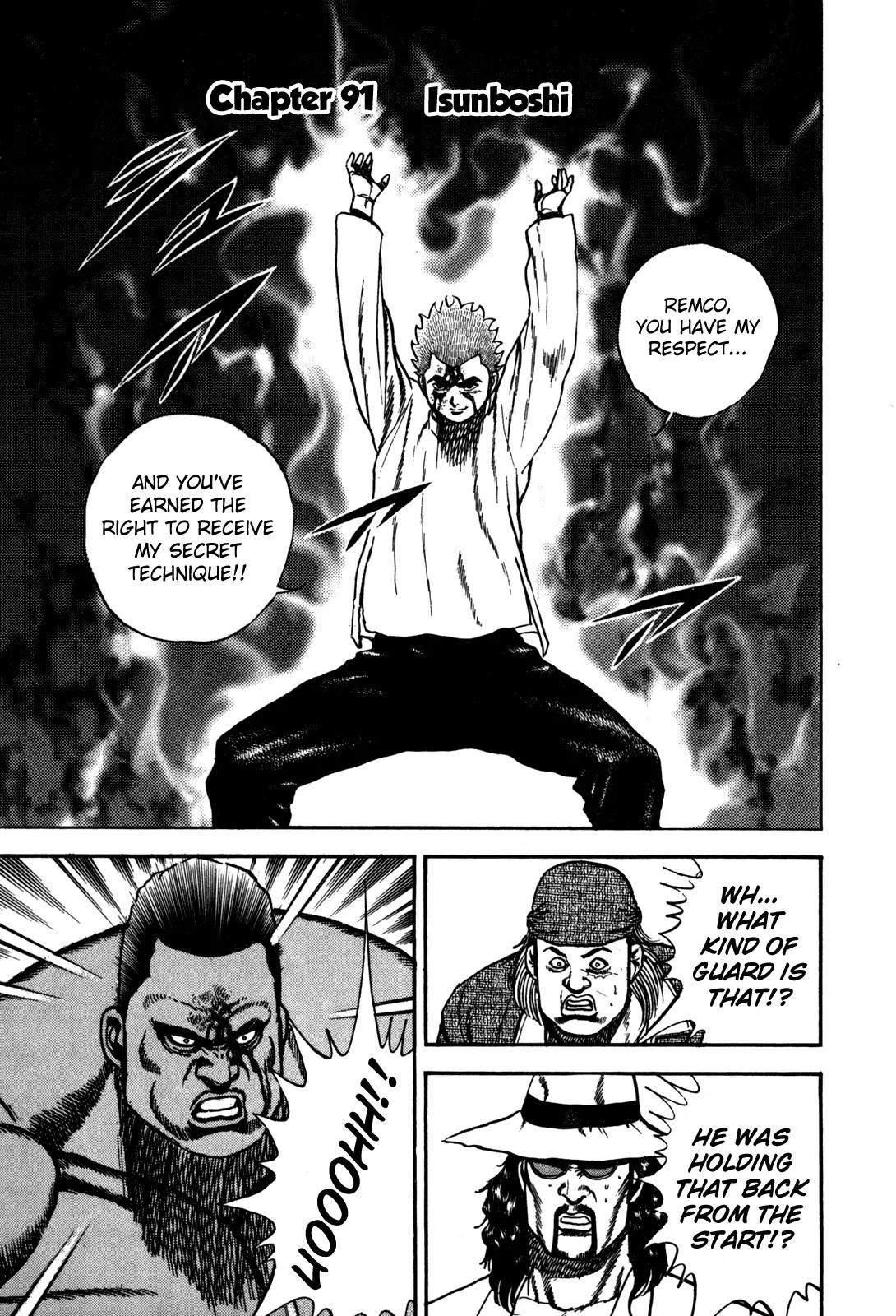 Koukou Tekkenden Tough Chapter 91 page 1 - Chapter 91: Isunboshi