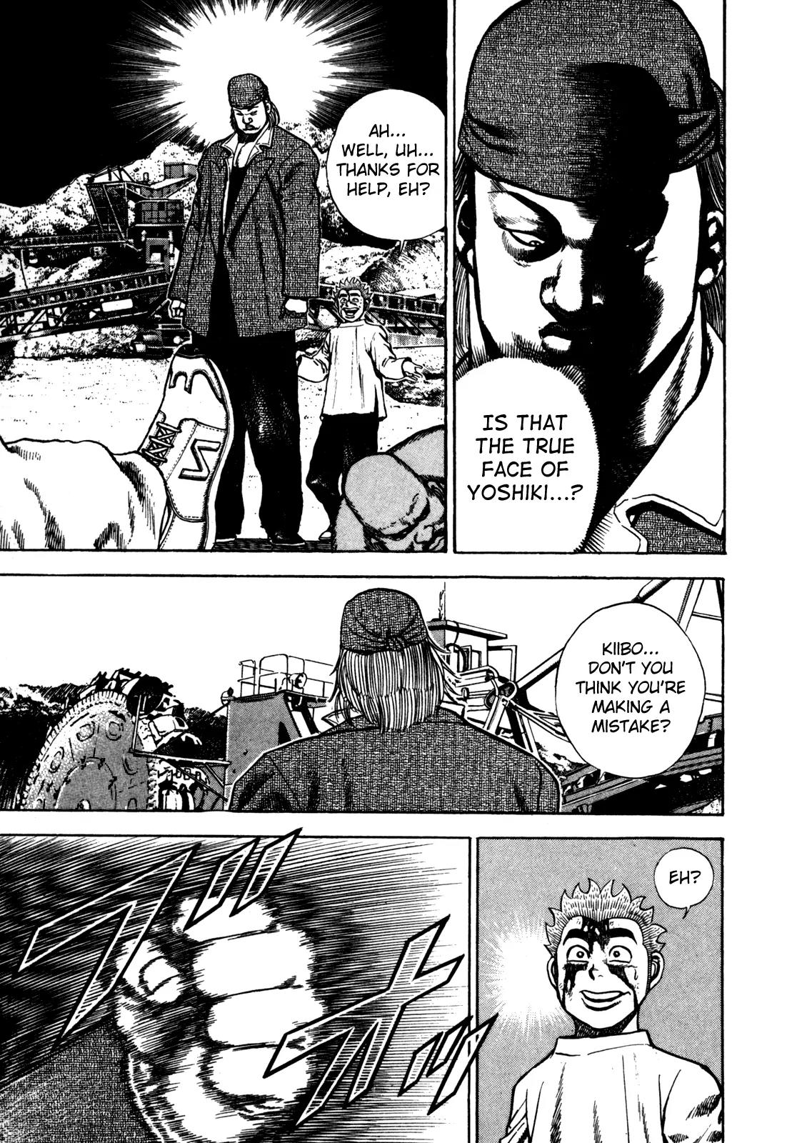 Koukou Tekkenden Tough Chapter 92 page 23 - Chapter 92: The True Face of Yoshiki