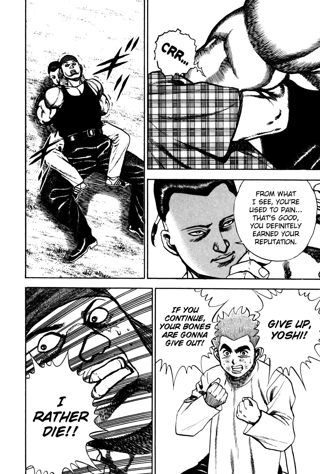 Koukou Tekkenden Tough Chapter 98 page 10 - Chapter 98: Spider Web Jiujitsu!?