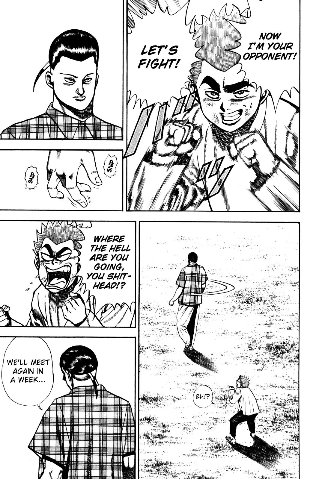 Koukou Tekkenden Tough Chapter 98 page 17 - Chapter 98: Spider Web Jiujitsu!?