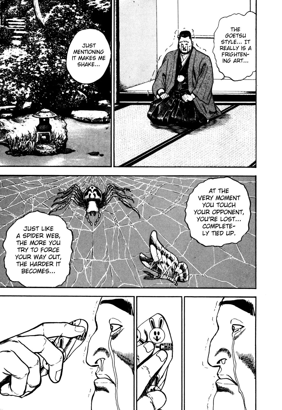 Koukou Tekkenden Tough Chapter 98 page 5 - Chapter 98: Spider Web Jiujitsu!?