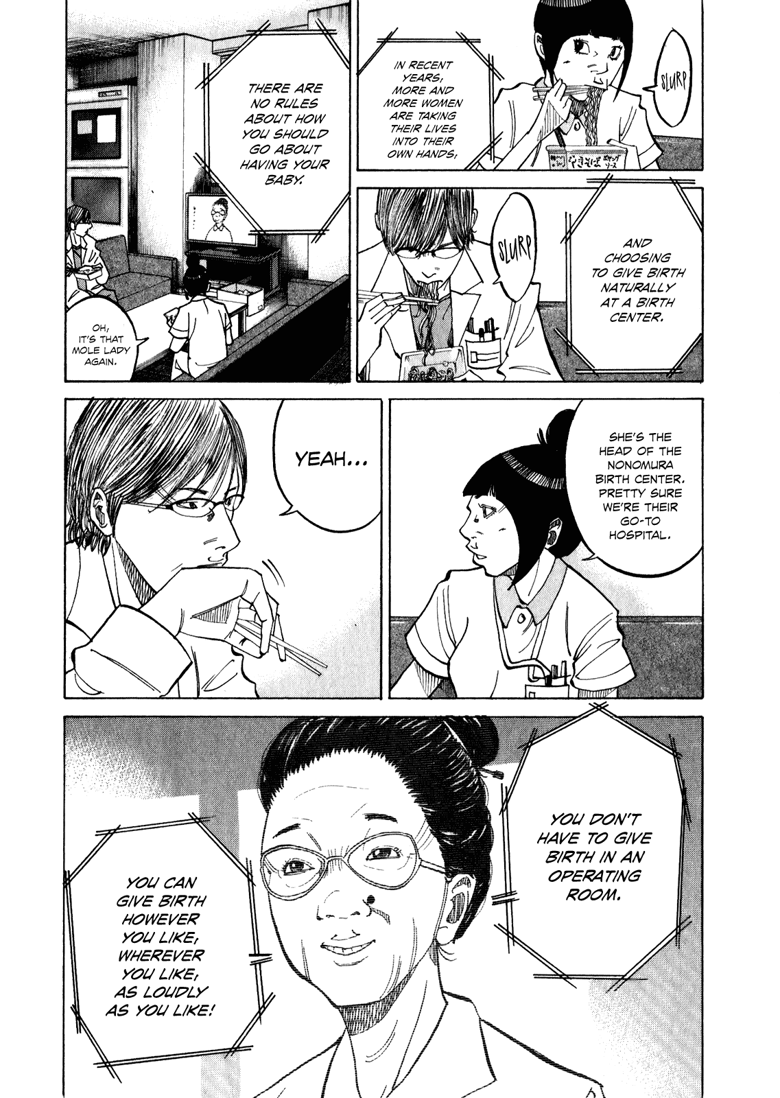 Kounodori Chapter 10 page 10 - Chapter 10: Natural Birth VS C-Section