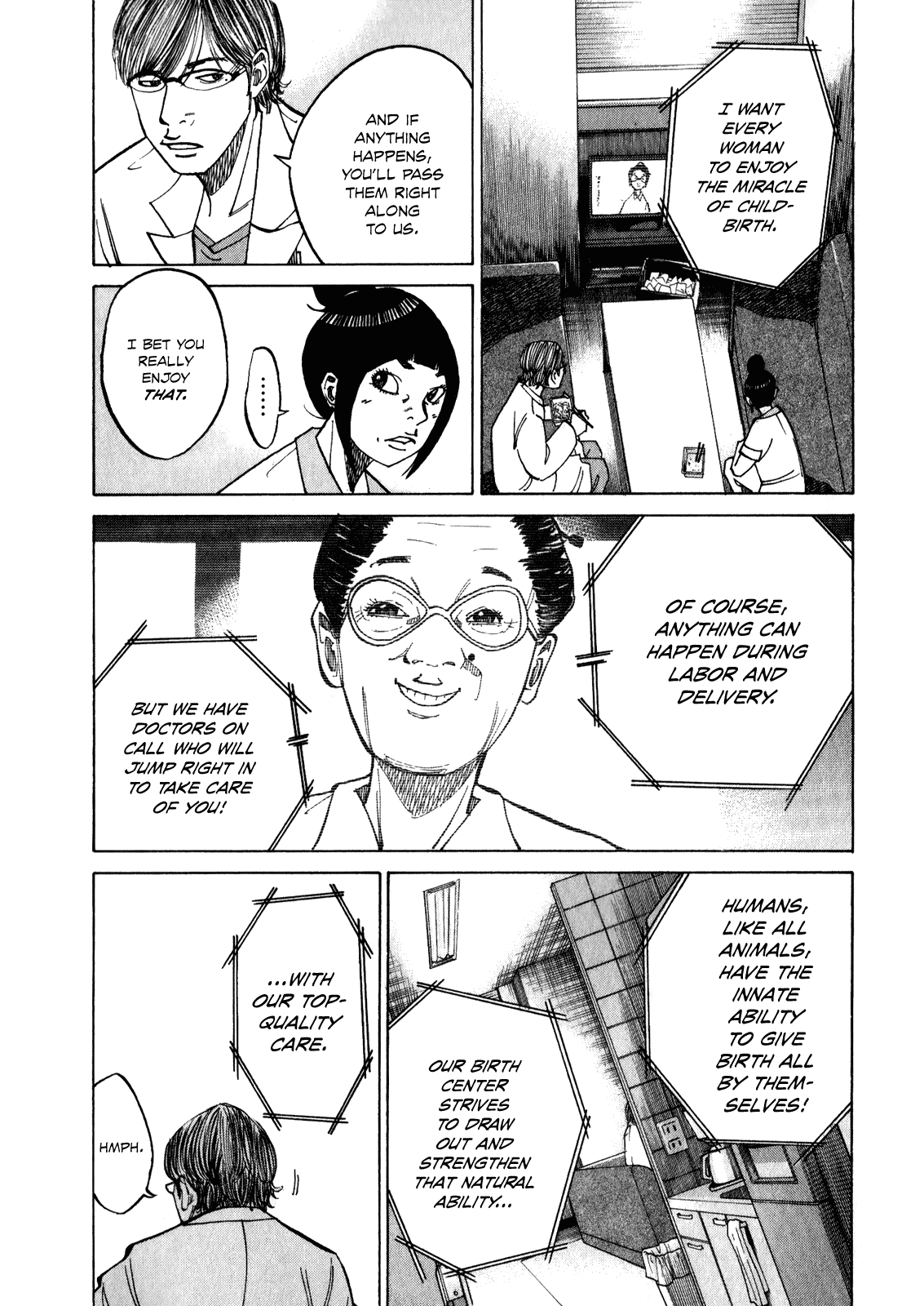 Kounodori Chapter 10 page 11 - Chapter 10: Natural Birth VS C-Section
