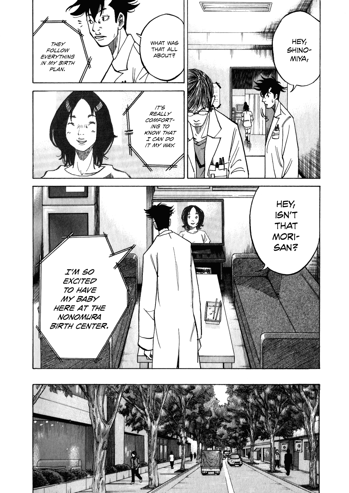 Kounodori Chapter 10 page 17 - Chapter 10: Natural Birth VS C-Section