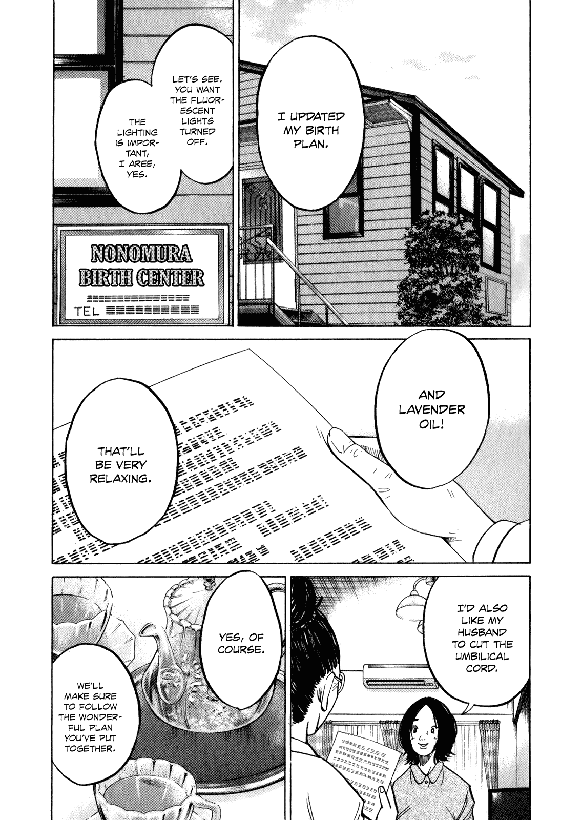 Kounodori Chapter 10 page 18 - Chapter 10: Natural Birth VS C-Section