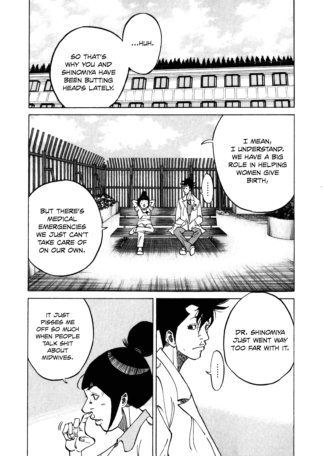 Kounodori Chapter 10 page 20 - Chapter 10: Natural Birth VS C-Section