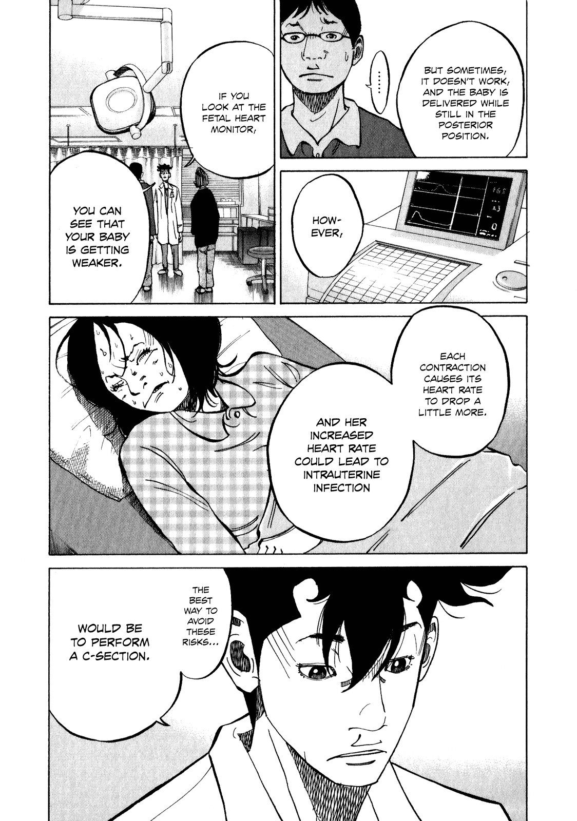 Kounodori Chapter 10 page 50 - Chapter 10: Natural Birth VS C-Section