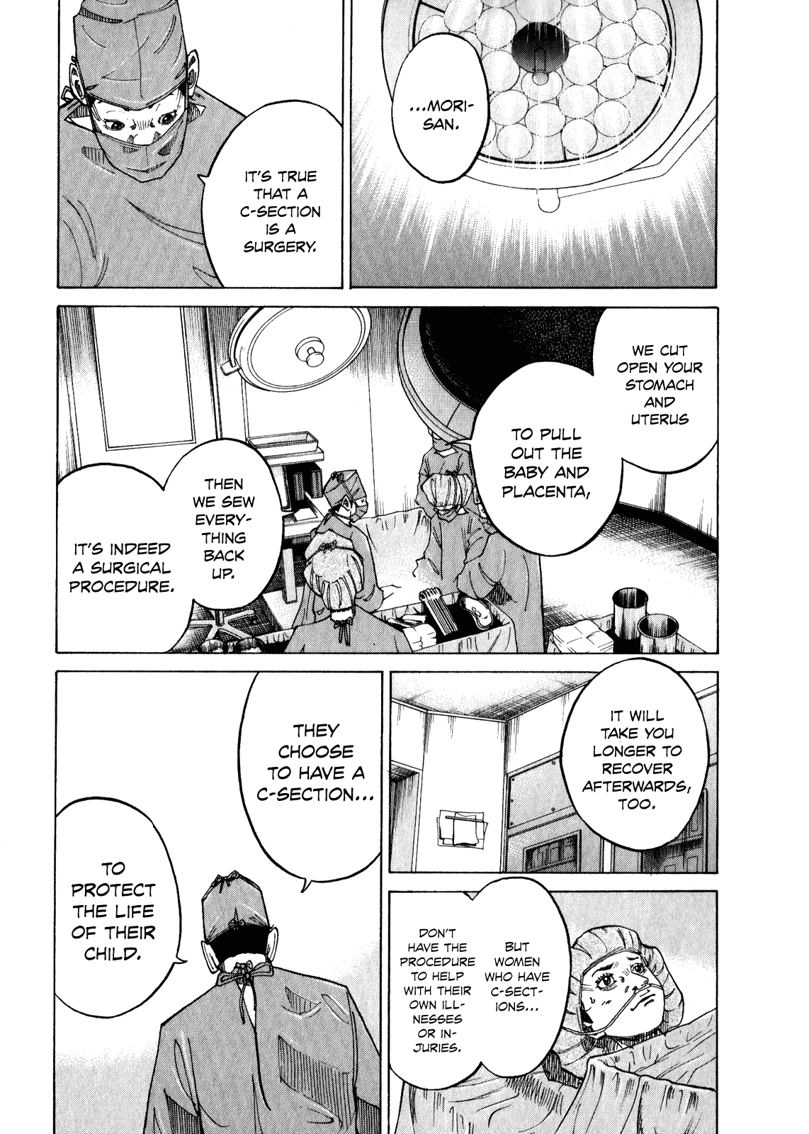Kounodori Chapter 10 page 66 - Chapter 10: Natural Birth VS C-Section