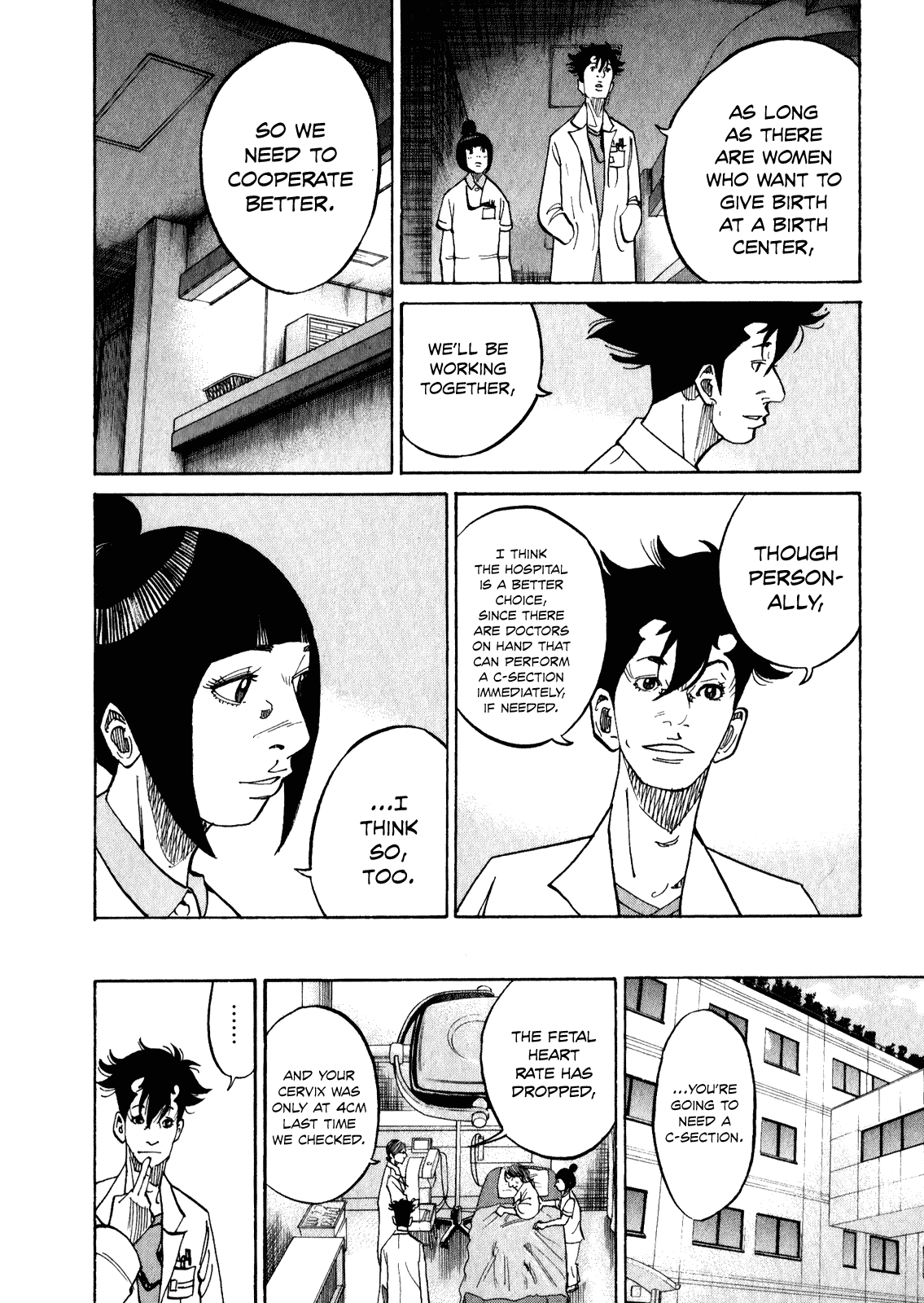 Kounodori Chapter 10 page 71 - Chapter 10: Natural Birth VS C-Section
