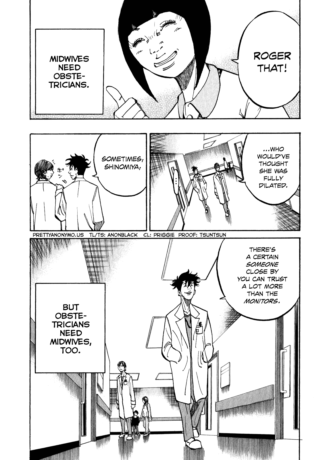 Kounodori Chapter 10 page 73 - Chapter 10: Natural Birth VS C-Section