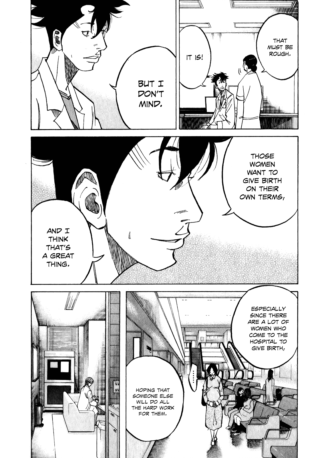 Kounodori Chapter 10 page 9 - Chapter 10: Natural Birth VS C-Section