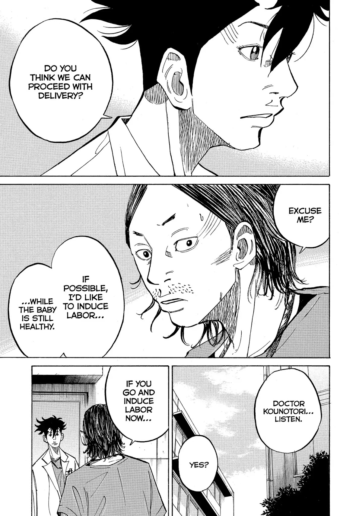 Kounodori Chapter 12 page 13 - Chapter 12: Vol.4 Track 12: Accident & Emergency (Side B)
