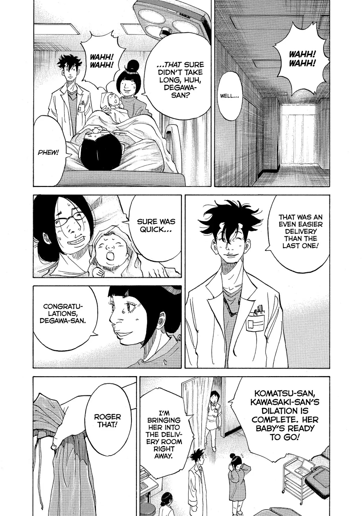 Kounodori Chapter 15 page 21 - Chapter 15: Vol.5 Track 15: Witnessing Birth