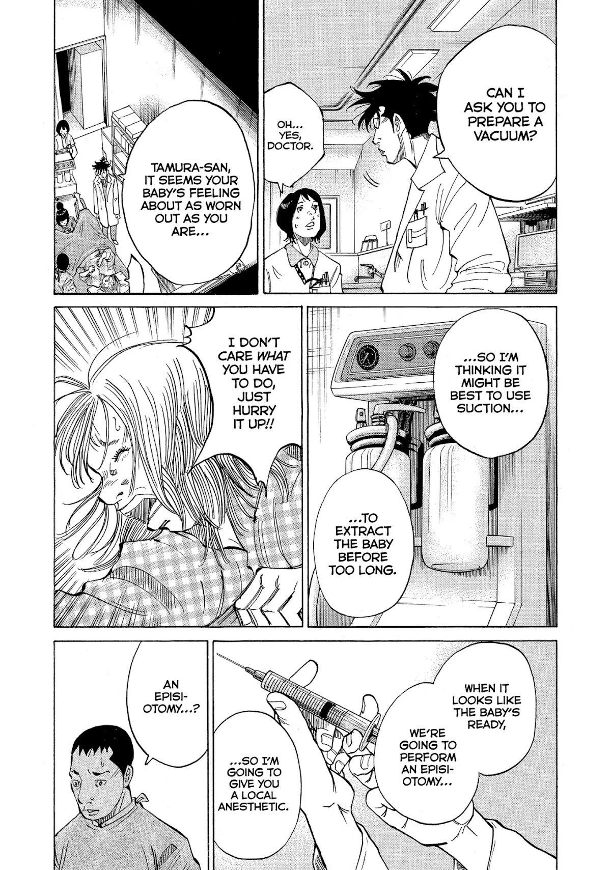 Kounodori Chapter 15 page 34 - Chapter 15: Vol.5 Track 15: Witnessing Birth