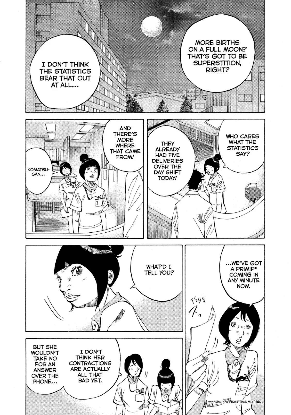 Kounodori Chapter 15 page 7 - Chapter 15: Vol.5 Track 15: Witnessing Birth