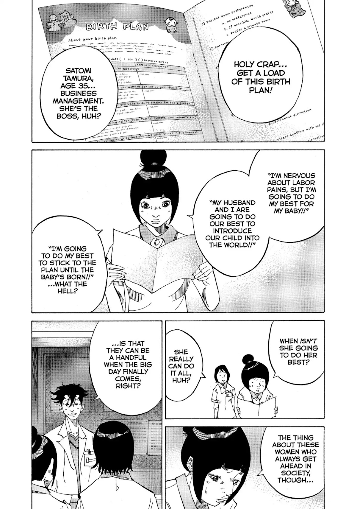 Kounodori Chapter 15 page 8 - Chapter 15: Vol.5 Track 15: Witnessing Birth