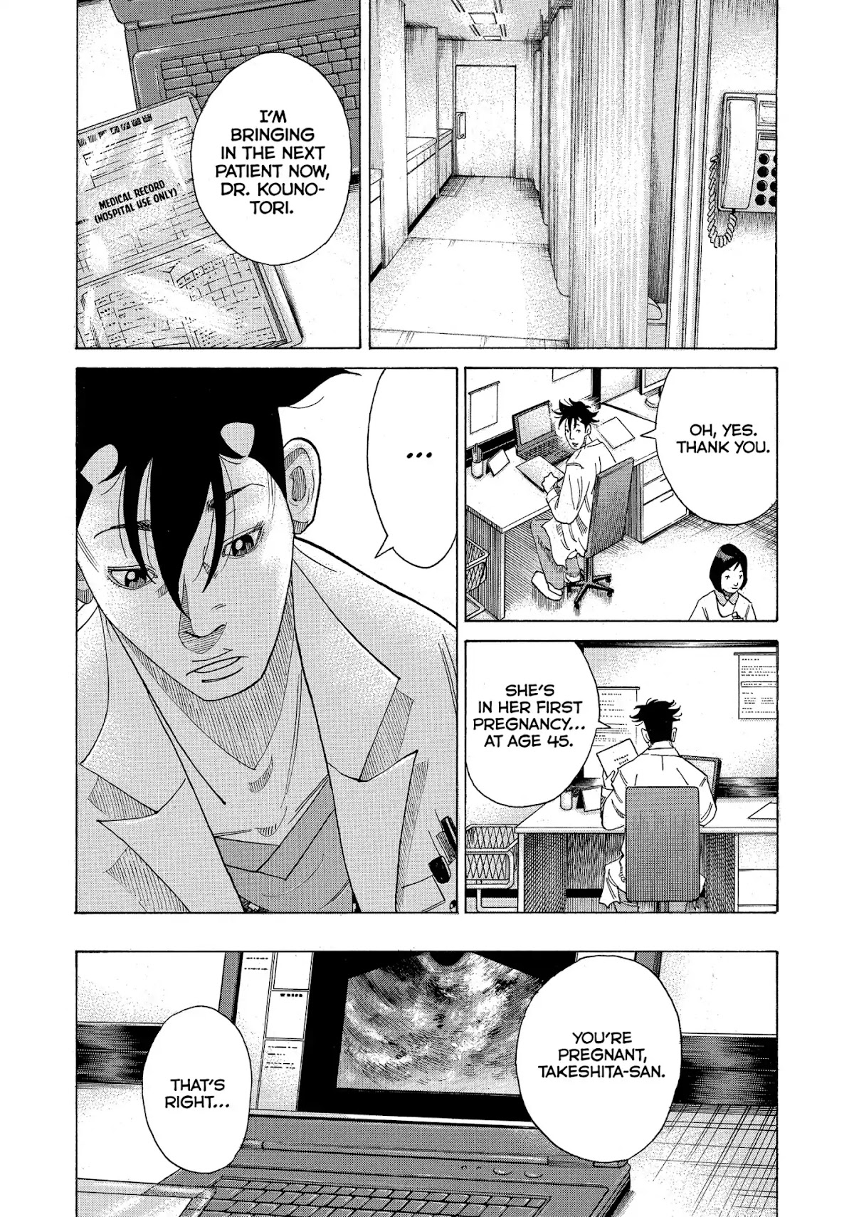 Kounodori Chapter 17 page 18 - Chapter 17: Vol.5 Track 17: Egg Donation